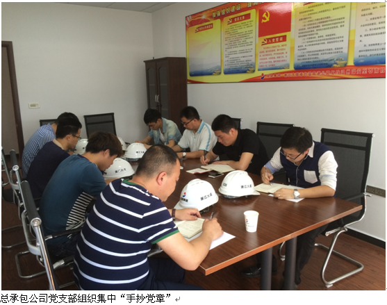 浙江大成黨支部活動(dòng)：一字一句記在心  一心一意做表率